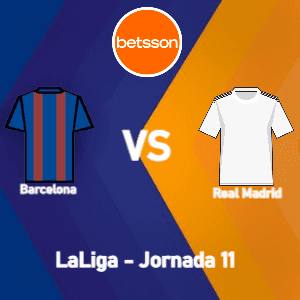 Betsson pronósticos Argentina: Barcelona vs Real Madrid (28 de octubre) | Fecha 11 | Apuestas deportivas en LaLiga