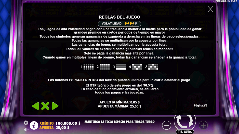 Joker's Jewels Como Ganar