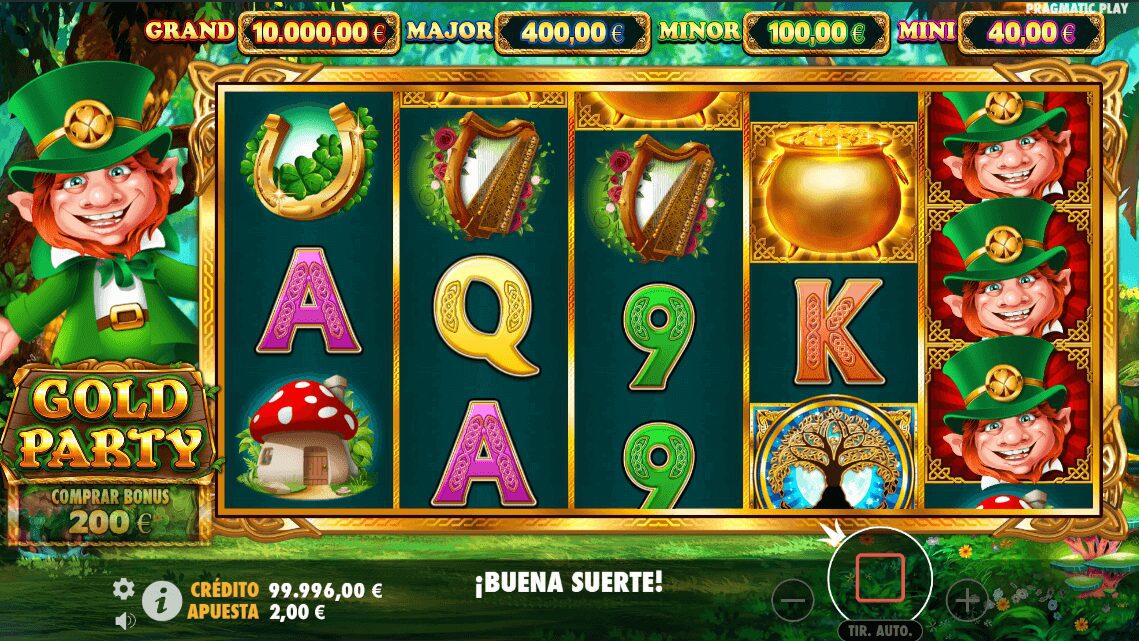 Gold Party - Juego en Curso