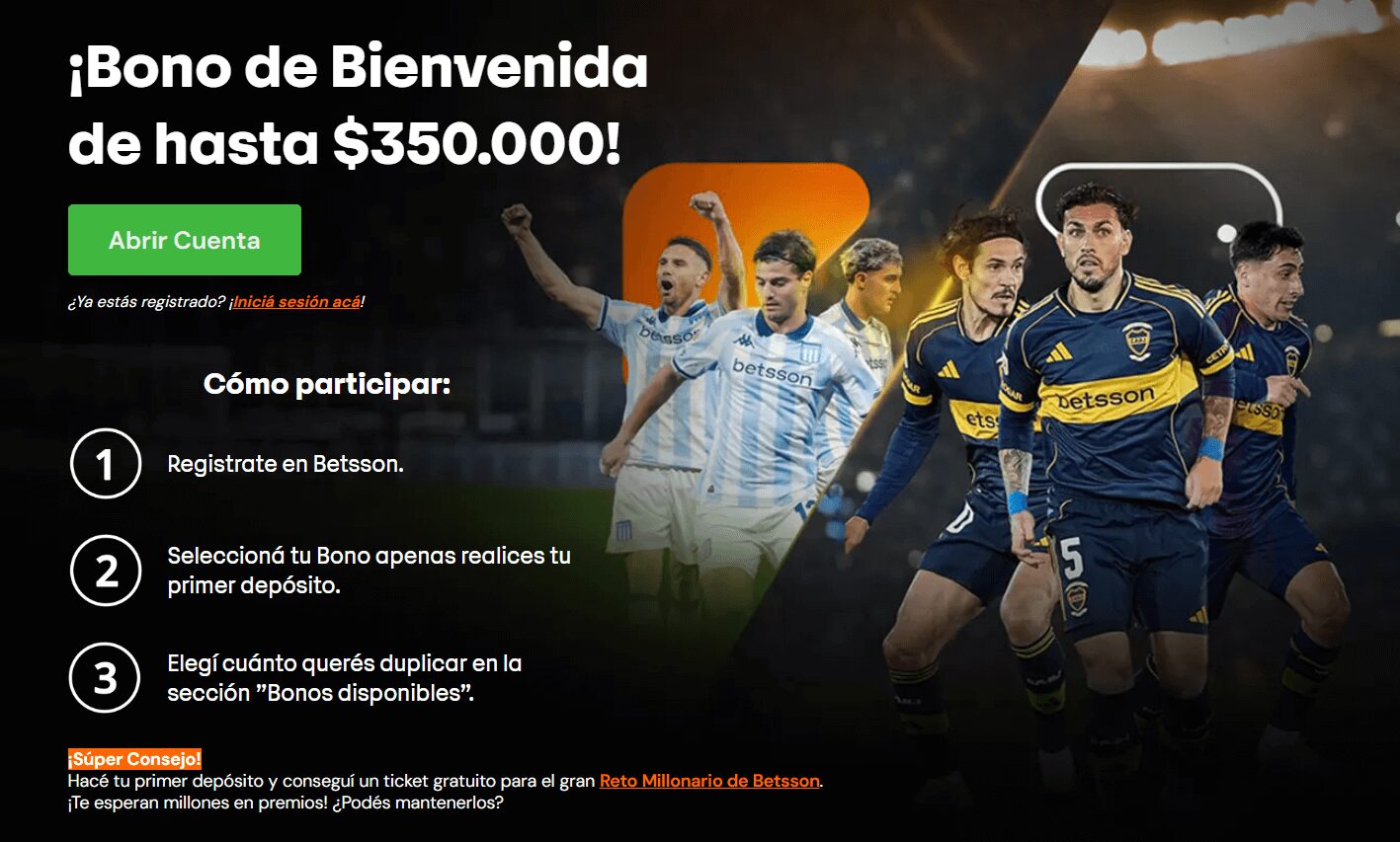 Betsson Argentina Casa de Apuestas