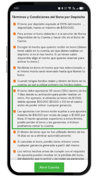 Betsson CABA Bonos de Bienvenida