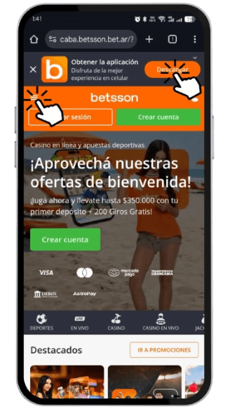 Betsson CABA App