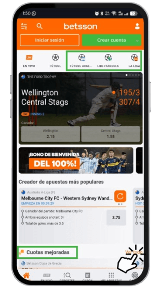 Betsson CABA Apuestas Deportivas