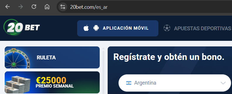 20BET ARGENTINA