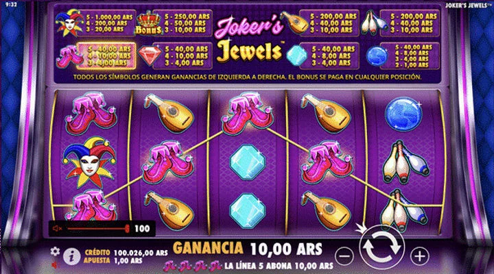 Joker jewels Jackpot Play